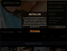 Tablet Screenshot of erotyka.com